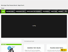 Tablet Screenshot of maiga-travel.com